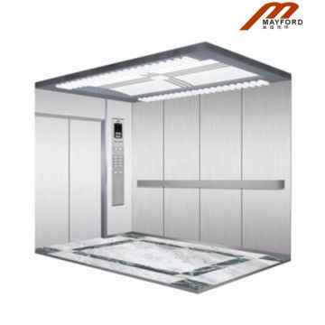 Painted Sheet Bed Elevator with Marble Floor